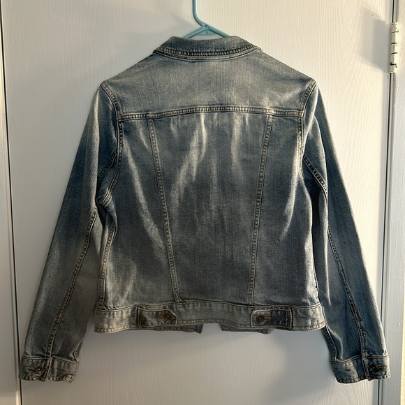 Merona Jean Jacket Light Blue Denim - Picture 2 of 3